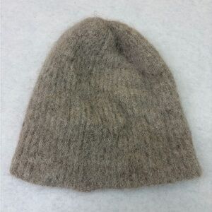 89%  Grey ALPACA Beanie  Made in the USA Unisex GUC